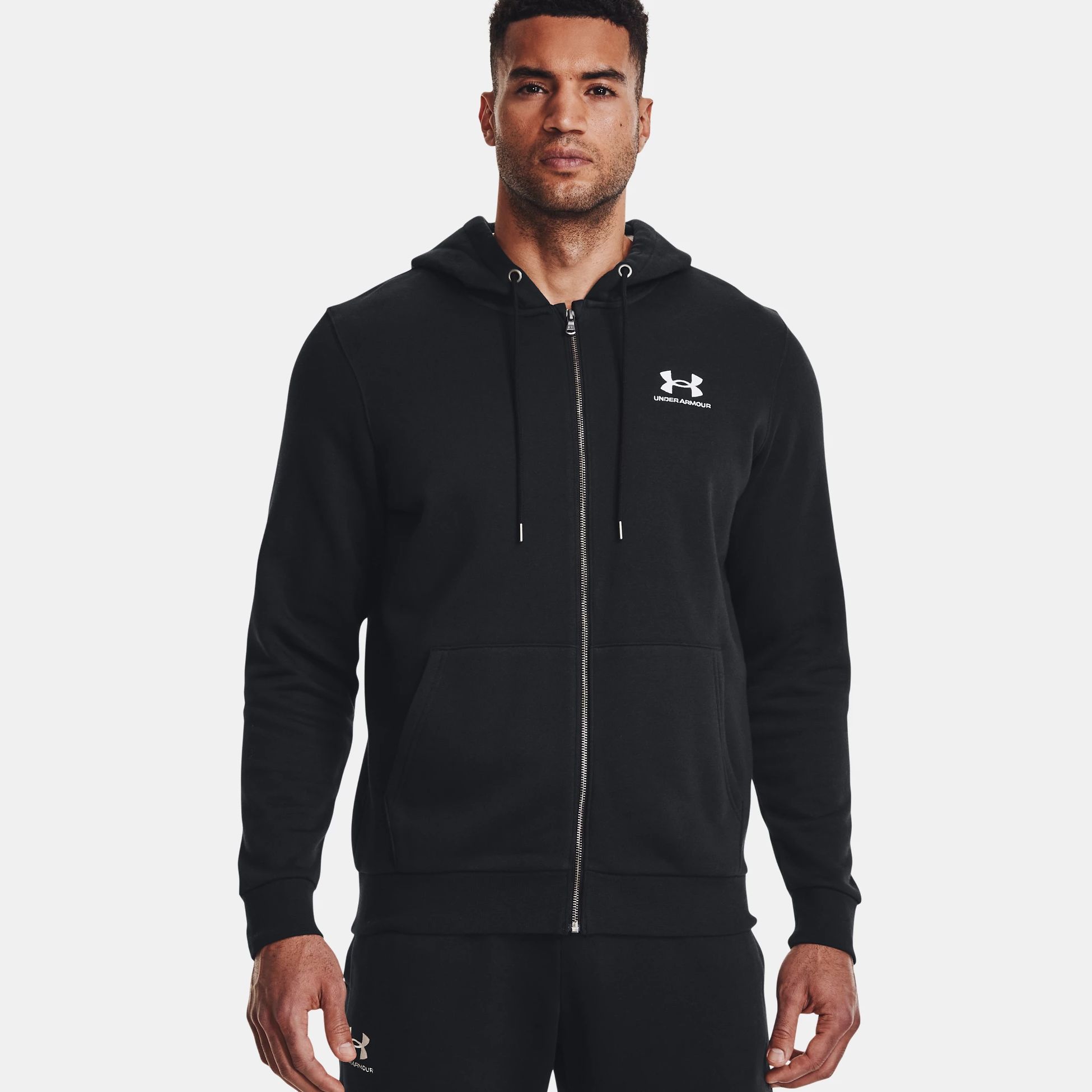 Hanorace & Pulovere -  under armour UA Essential Fleece Full-Zip Hoodie